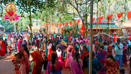 Koottalumoodu bhadreswari Amman temple festival 2023 first day Pongala