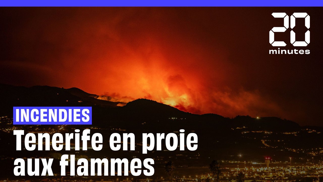 Incendies à Tenerife : Plus de 14.000 hectares partis en fumée