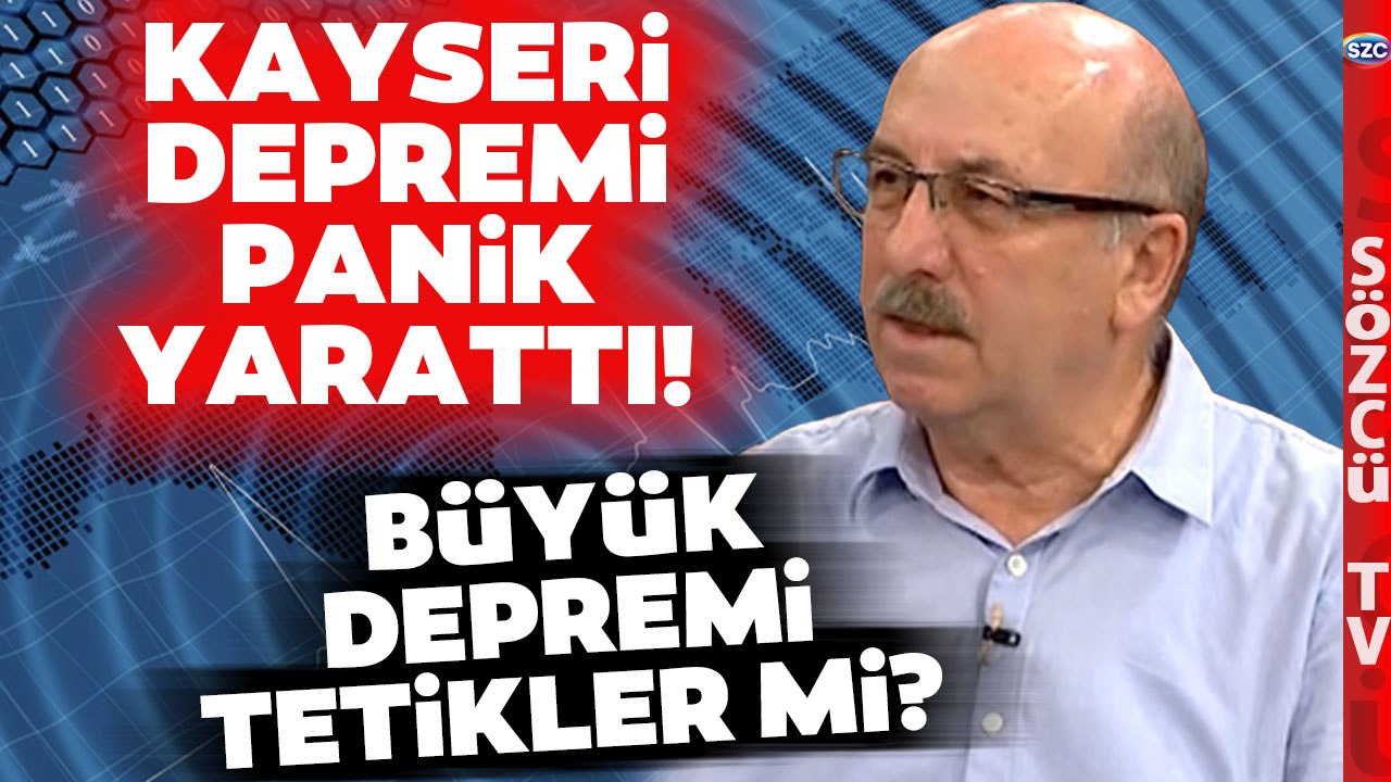 Okan Tüysüz Açıkladı! Kayseri Depremi Büyük Depremi Tetikler mi?
