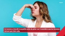 Un homme interdit à sa petite amie de péter car il pense que les femmes ne font pas cela