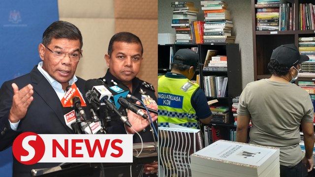 Two books taken by Home Ministry were for research purposes, says Saifuddin