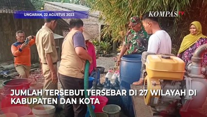 Download Video: Akibat Musim Kemarau 310 Desa di Jawa Tengah Krisis Air Bersih