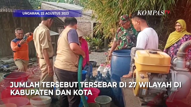 Akibat Musim Kemarau 310 Desa di Jawa Tengah Krisis Air Bersih
