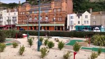 Pirate Golf and Miniature Golf Complex on Hastings seafront in East Sussex