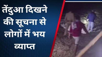 मथुरा: फिर से दिखा तेंदुआ, ग्रामीणों में मचा हडकंप