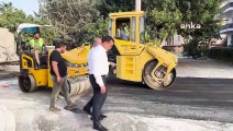 Yenişehir Belediyesi Yol Yapım Çalışmalarına Devam Ediyor