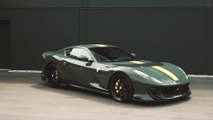 New Gold Plated Exhaust System and 854 HP, Novitec Ferrari 812 Competitione