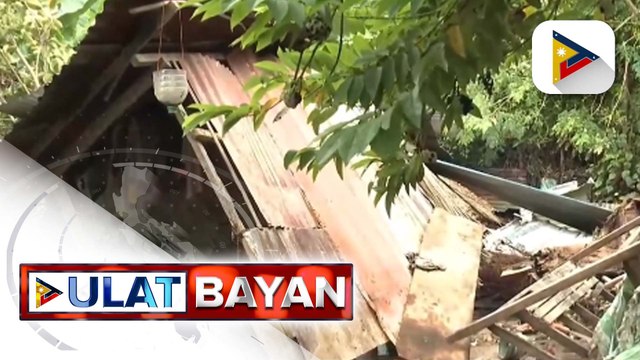 Isang bahay sa Cebu, gumuho dahil sa malakas na ulan, mahinang pundasyon
