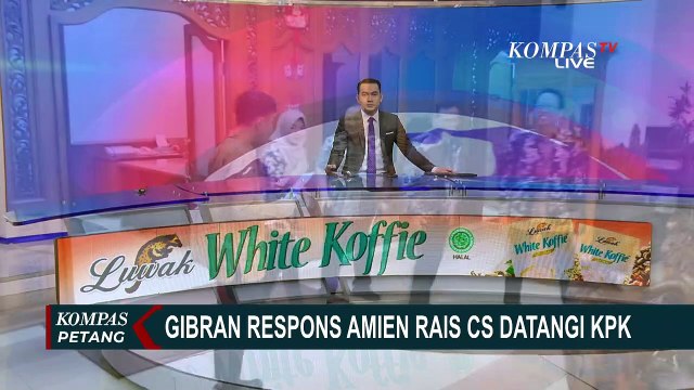 Respons Gibran Soal Amien Rais Cs Datangi KPK Bawa Bukti Baru