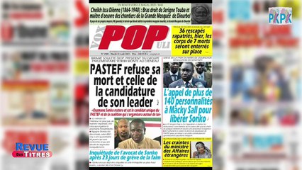 Revue des Titres _22 08 2023 présentée par Aminata Bane