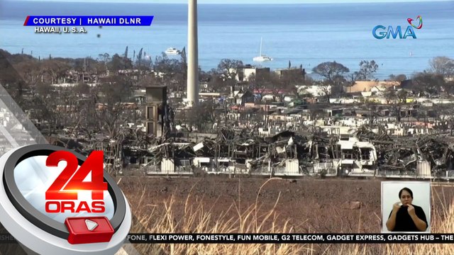 76-anyos na Pinoy, nasawi sa wildfire sa Hawaii; 2 iba pa, bineberipika ng Phl Consulate kung Pinoy | 24 Oras