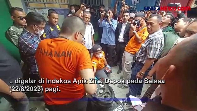 Rekonstruksi Kasus Pembunuhan Mahasiswa UI, Pelaku Peragakan 50 Adegan