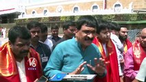 Mynampally Hanumanth Rao Reacts On His Son Ticket Issue _ V6 News