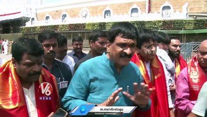 Mynampally Hanumanth Rao Reacts On His Son Ticket Issue _ V6 News