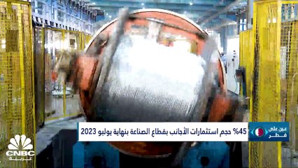 إلى أين وصل حجم الاستثمارات الأجنبية في القطاع الصناعي القطري؟
