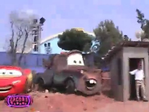 Attraction Cars On ride aux Walt Disney Studios - Avant première