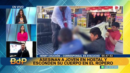 Nuevas revelaciones sobre el asesinato de una joven en un hostal en Ayacucho