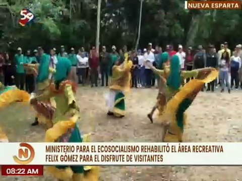 Minec recupera área recreativa del Parque Nacional Cerro El Copey en Nueva Esparta