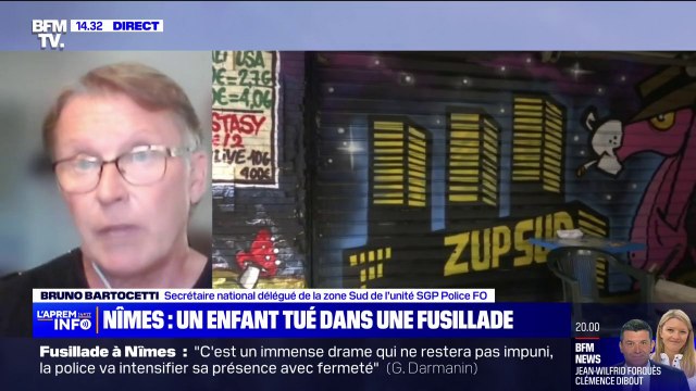 Enfant de 10 ans tué à Nîmes: La priorité nationale est de combattre les trafiquants de stupéfiants selon Bruno Bartocetti d'Unité SGP-Police FO