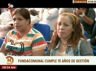 Caracas | Con excelente gestión y resultados exitosos Fundacomunal cumple 15 años