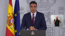 Sánchez traslada al rey su 