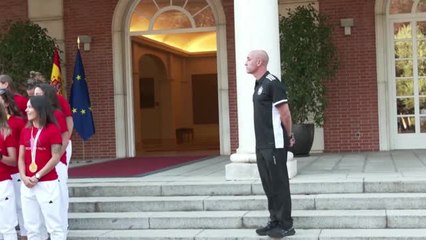 Espagne - Rubiales présent lors des célébrations au palais présidentiel