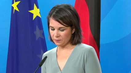 Baerbock verteidigt Drohnen auf Moskau: "Ukraine hat das Recht sich zu verteidigen"