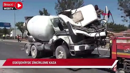 Eskişehir'de zincirleme kaza