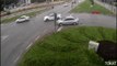 Tokat'ta KGYS Kameralarına Yansıyan Trafik Kazaları