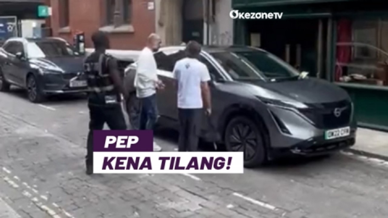 Kocak! Pep Guardiola Kena Tilang, Petugas Malah Kena Omelan!