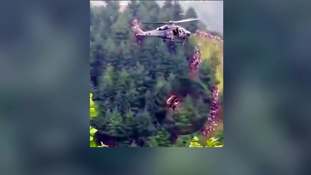 RESCUE OPERATION: One child finally rescued from hanging chairlift