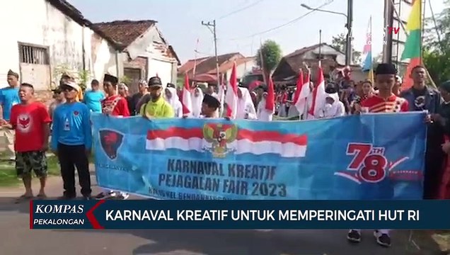 Karnaval Seni dan Budaya Meriahkan HUT RI ke-78 di Pekalongan