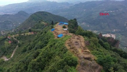ORDU-KURUL KALESİ'NDE KAZI ÇALIŞMALARININ YÜZDE 60'I TAMAMLANDI