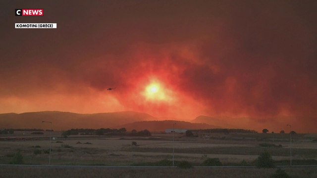 Incendies ravageurs en Grèce