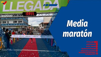 Deportes VTV | Pedro Jesús Mora se lleva la Media Maratón de Ciudad Guayana