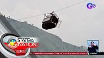 7 bata at isang guro, na-trap sa cable car matapos maputol ang isa nitong kable | SONA