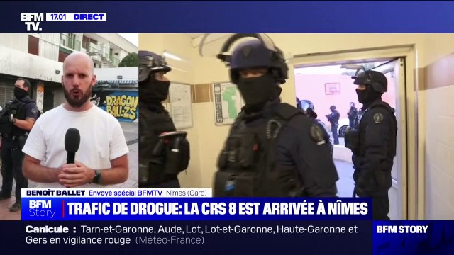 CRS 8 déployée à Nîmes après la mort d'un enfant: Ce n'est pas avec cette présence d'une semaine qu'on va régler le problème , pour Bruno Bartocetti (Unité SGP Police-FO)
