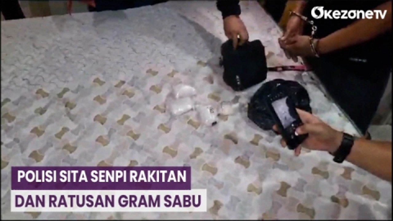 ASN di Lampung Ditangkap saat Pesta Narkoba, Senpi Rakitan Disita Polisi