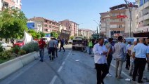 Un camion dont les freins ont été desserrés à Yozgat a heurté 8 véhicules, 3 personnes ont été blessées