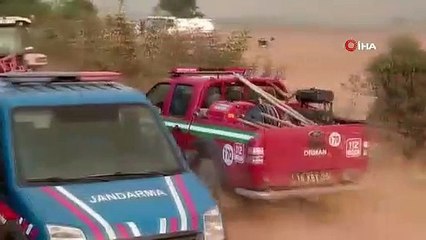 Bursa'da yangın alarmı! Alevler köye ulaşmasın diye...