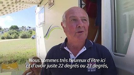 Canicule: 22 degrés en Bretagne, les touristes viennent "se mettre au frais"