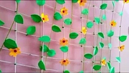 SaveTube.io-అద్దె ఇంట్లో ఉండే వాళ్ళకి అద్భుతమైన ఐడియా_wallhanging#diy#paper crafts so beautiful-(144p)