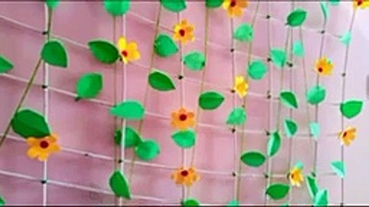 SaveTube.io-అద్దె ఇంట్లో ఉండే వాళ్ళకి అద్భుతమైన ఐడియా_wallhanging#diy#paper crafts so beautiful-(144p)