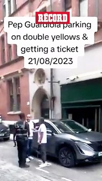 MULTAN a PEP GUARDIOLA y luego LE PIDEN FOTO #Guardiola #Multa #ManchesterCity