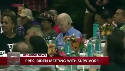 Le sommeil du président américain Joe Biden à Hawaï est devenu l'ordre du jour des réseaux sociaux