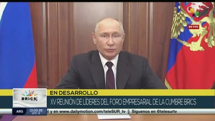 “Los estados de los BRICS deben hacer un esfuerzo conjunto hacia el desarrollo económico”