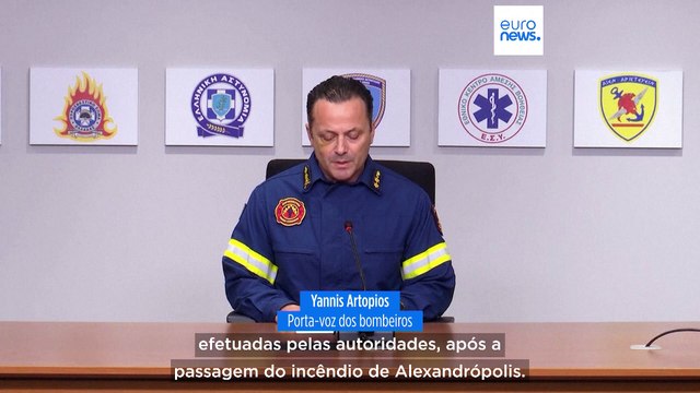 Bombeiros gregos encontram 26 corpos em floresta queimada por incêndio