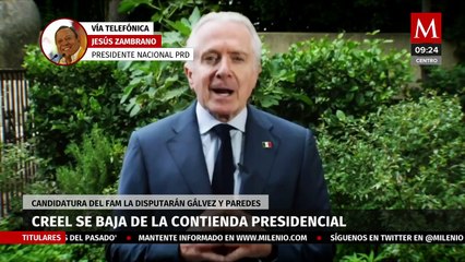 El PRD se mantiene firme con el Frente Amplio: Jesús Zambrano
