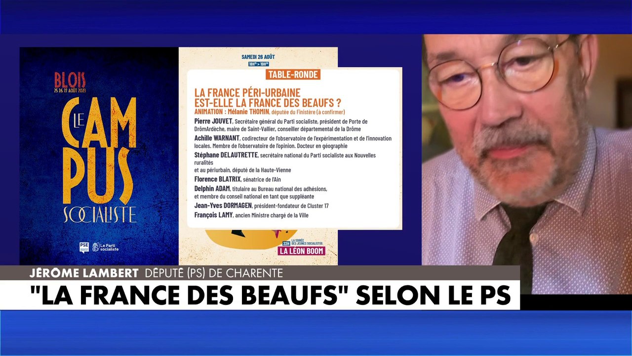 Jérôme Lambert : «Que ce soit la France péri-urbaine ou la France rurale, traiter une partie des Français comme ça [...] de beaufs, c'est assez étonnant»