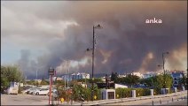 Incendie de forêt à Çanakkale : les villages sont vidés